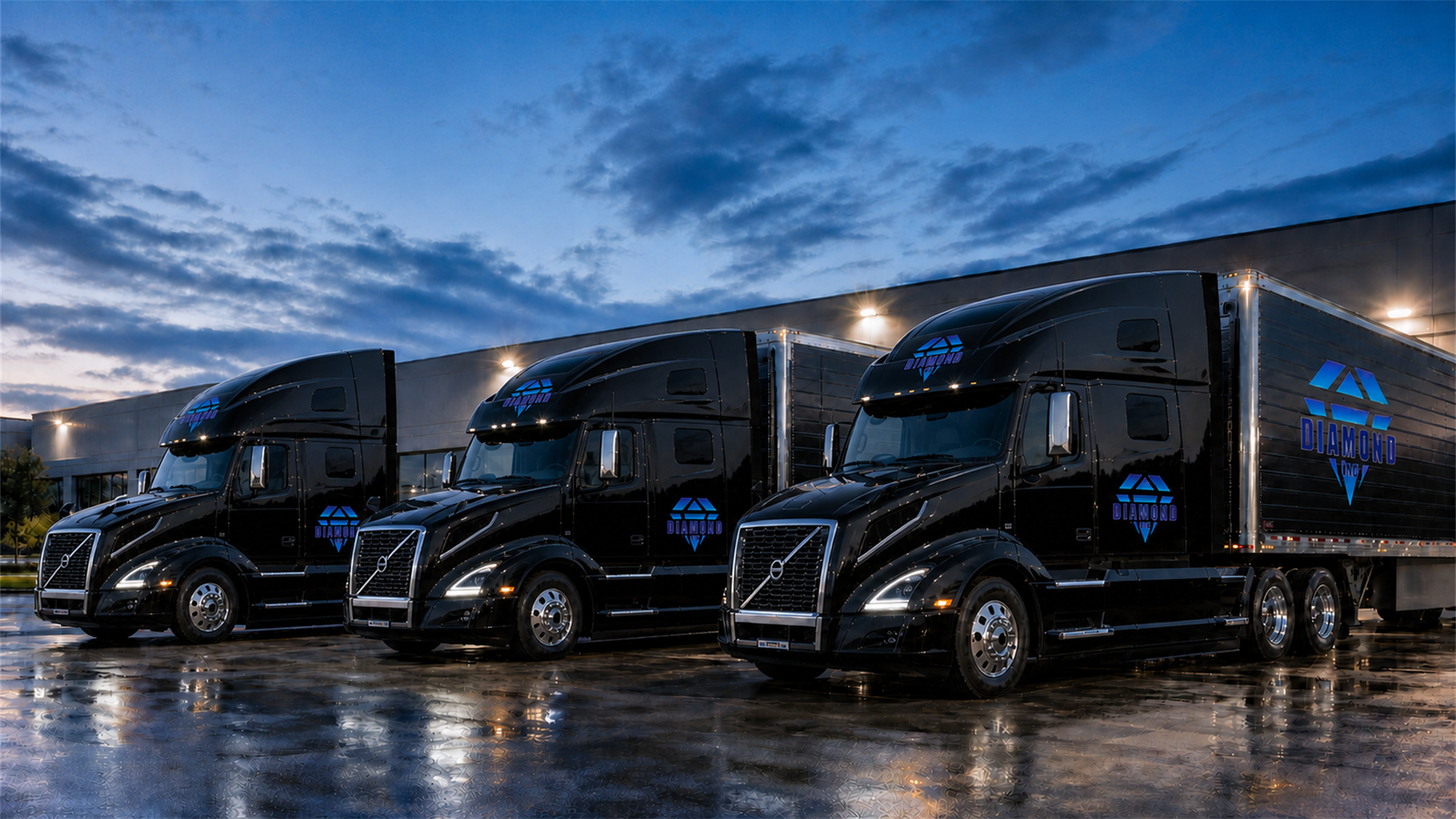Diamond Inc. branded next-generation Volvo VNL 860 fleet